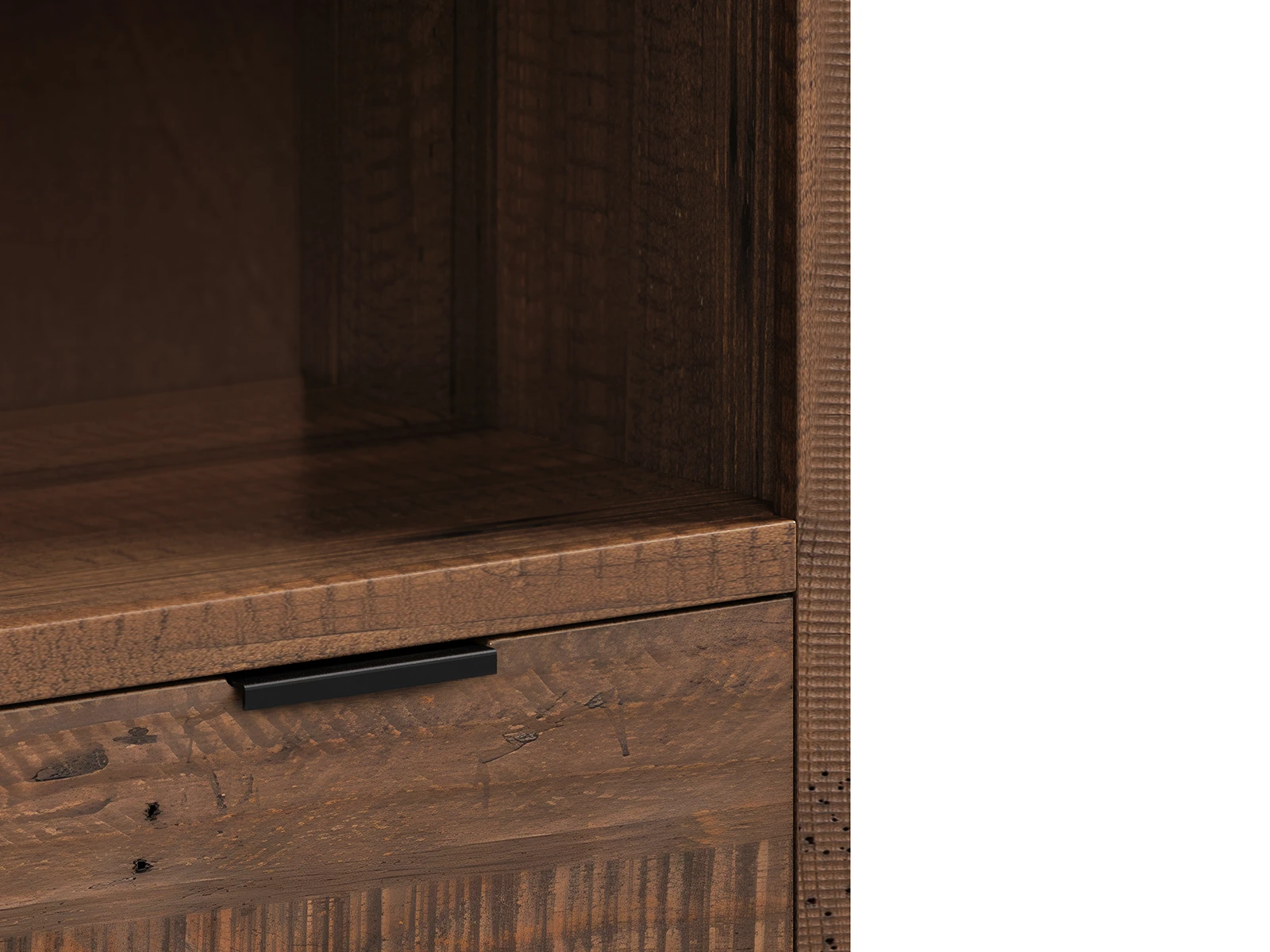 Vitrine Sydney Pinie Wohnwand Sydney Pinie 2tlg.