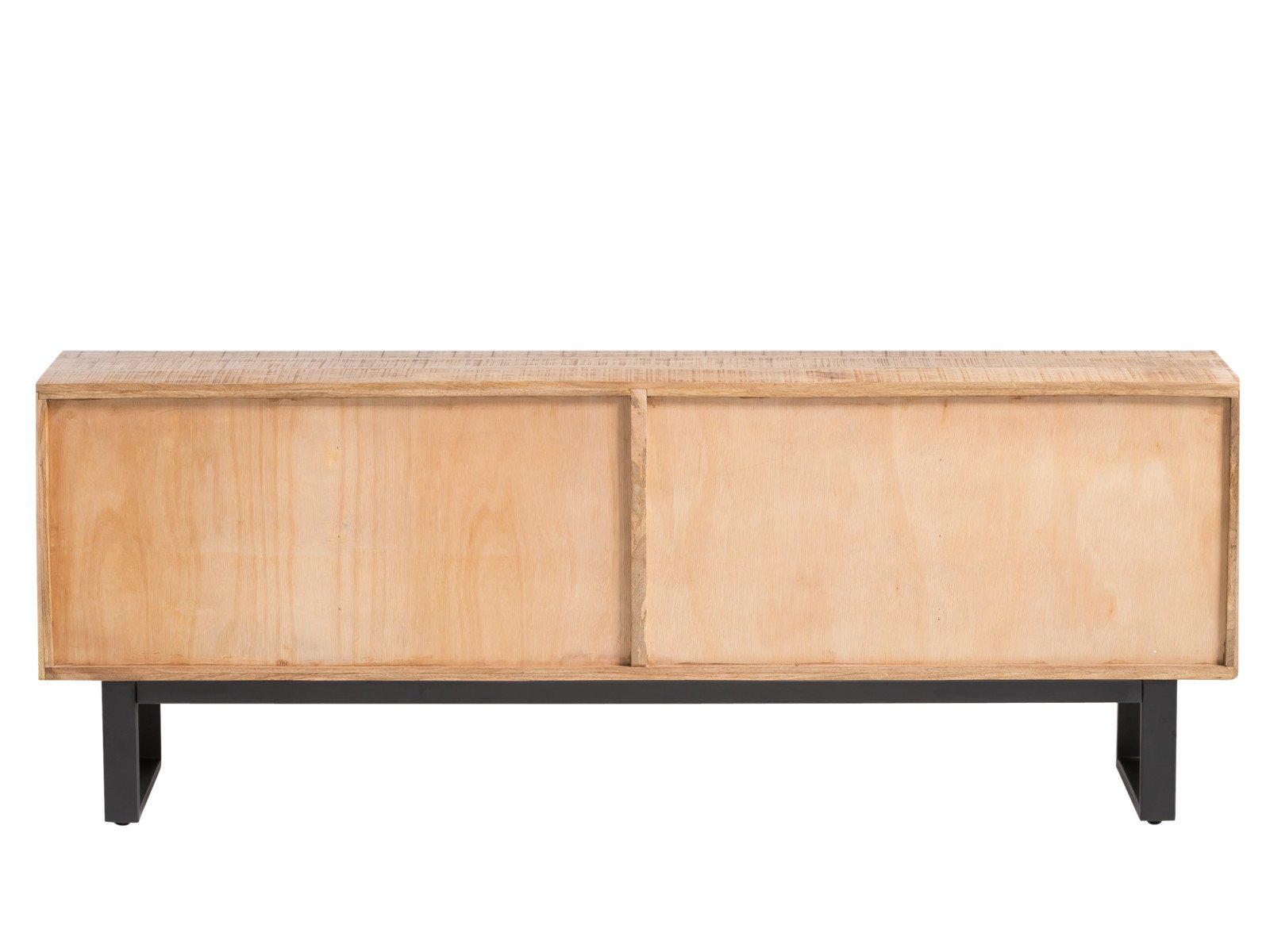 Sideboard Greenland Holz - Mango 200x75x40 Rückansicht