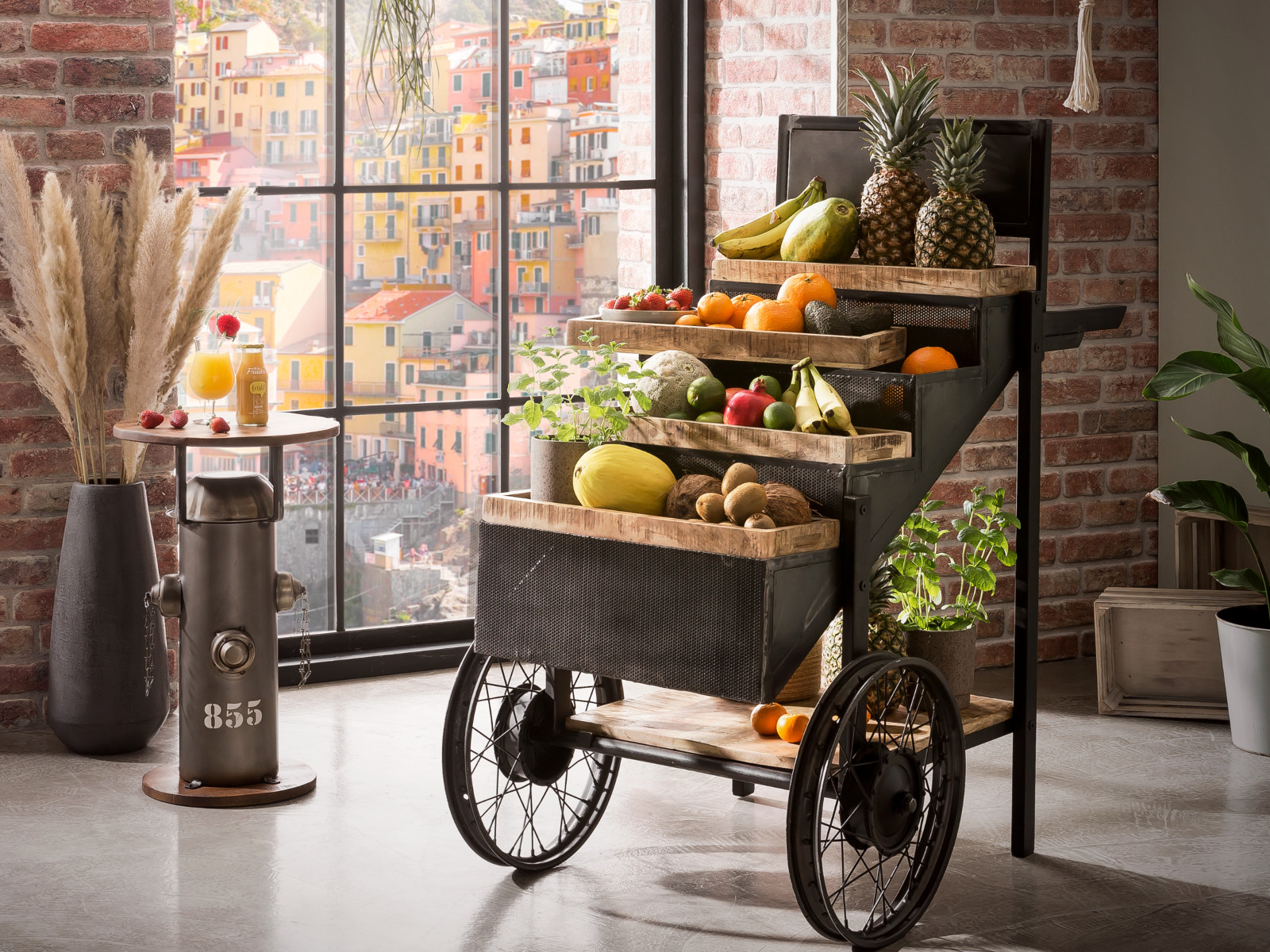 Konsolentisch Marktwagen Leeds Konsolentisch Marktwagen Leeds