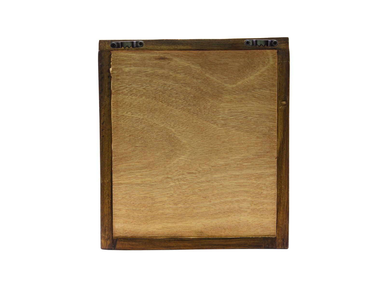 Korkensammelbox Mangoholz Holz - Mango 25x28x10 Rückansicht