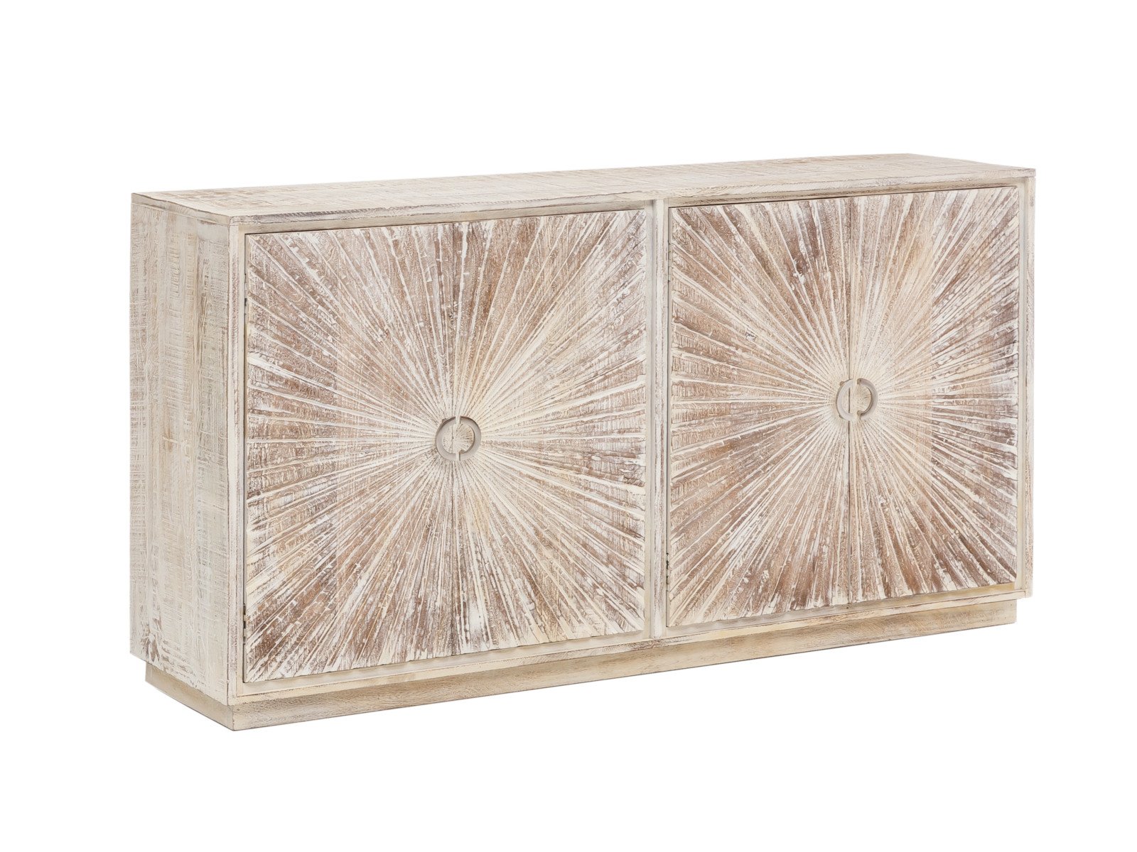 Sideboard Sambia Sideboard Sambia Holz - Mango 163x87x41 Schrägansicht