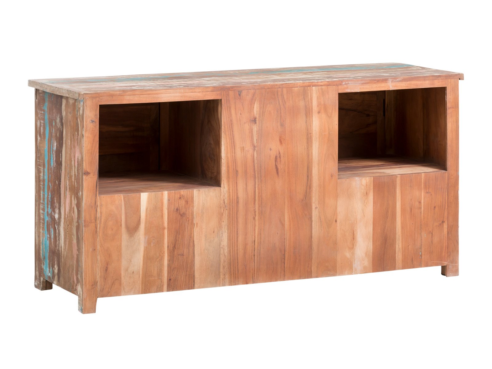 Waschtisch Blue Lagoon Holz - Mango 150x75x50 Rückansicht