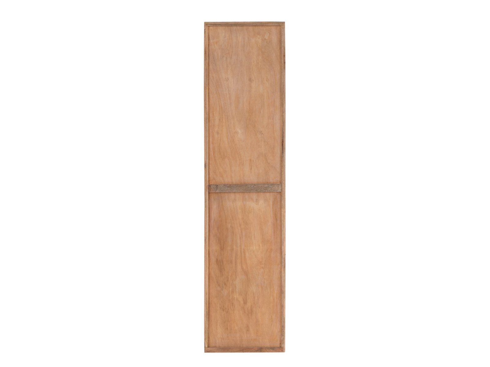 Hochschrank Delhi Holz - Mango 45x185x35 Rückansicht