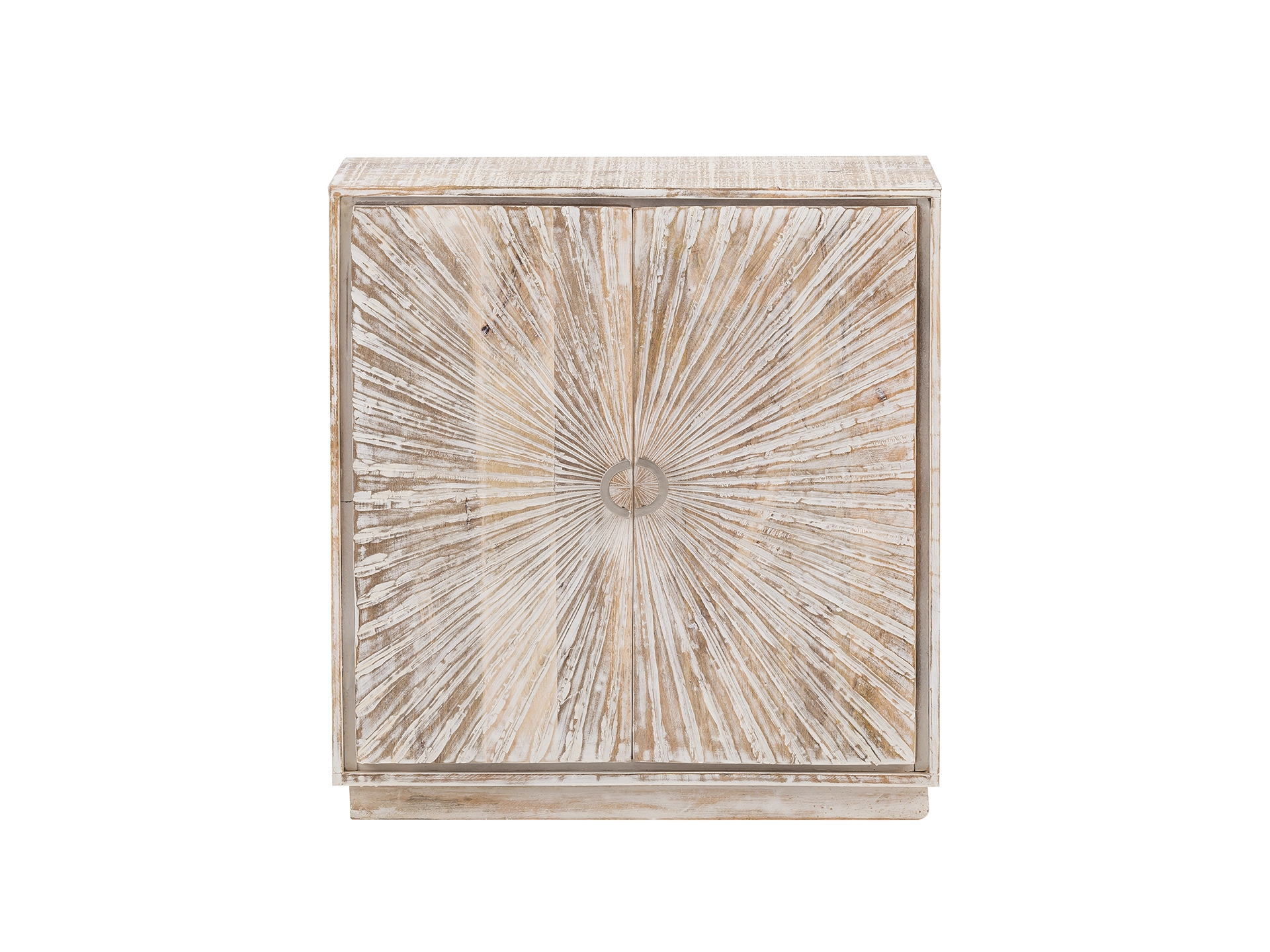 Moderne Massivholzkommode mit Schubladen in natürlicher Holzoptik, minimalistisches skandinavisches Design für Wohnzimmer/Flur