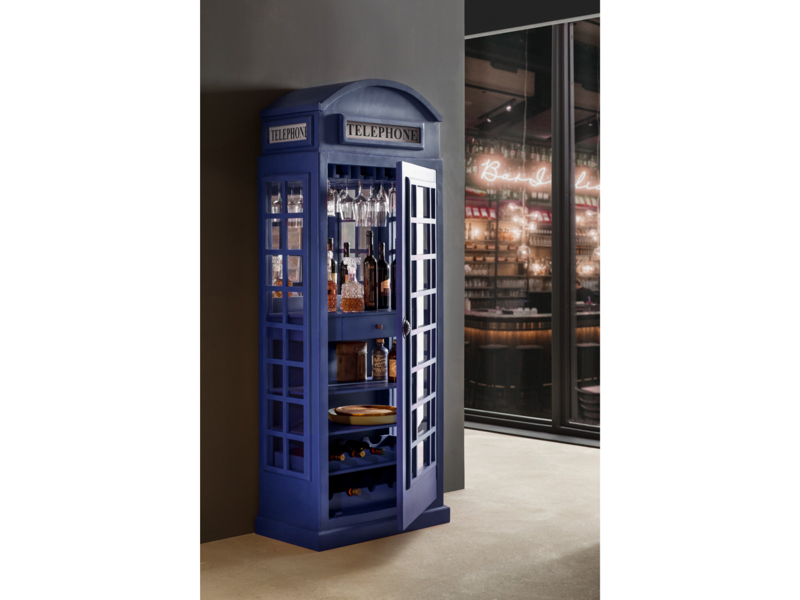 Barregal Telefonzelle Blau Barregal Telefonzelle Blau